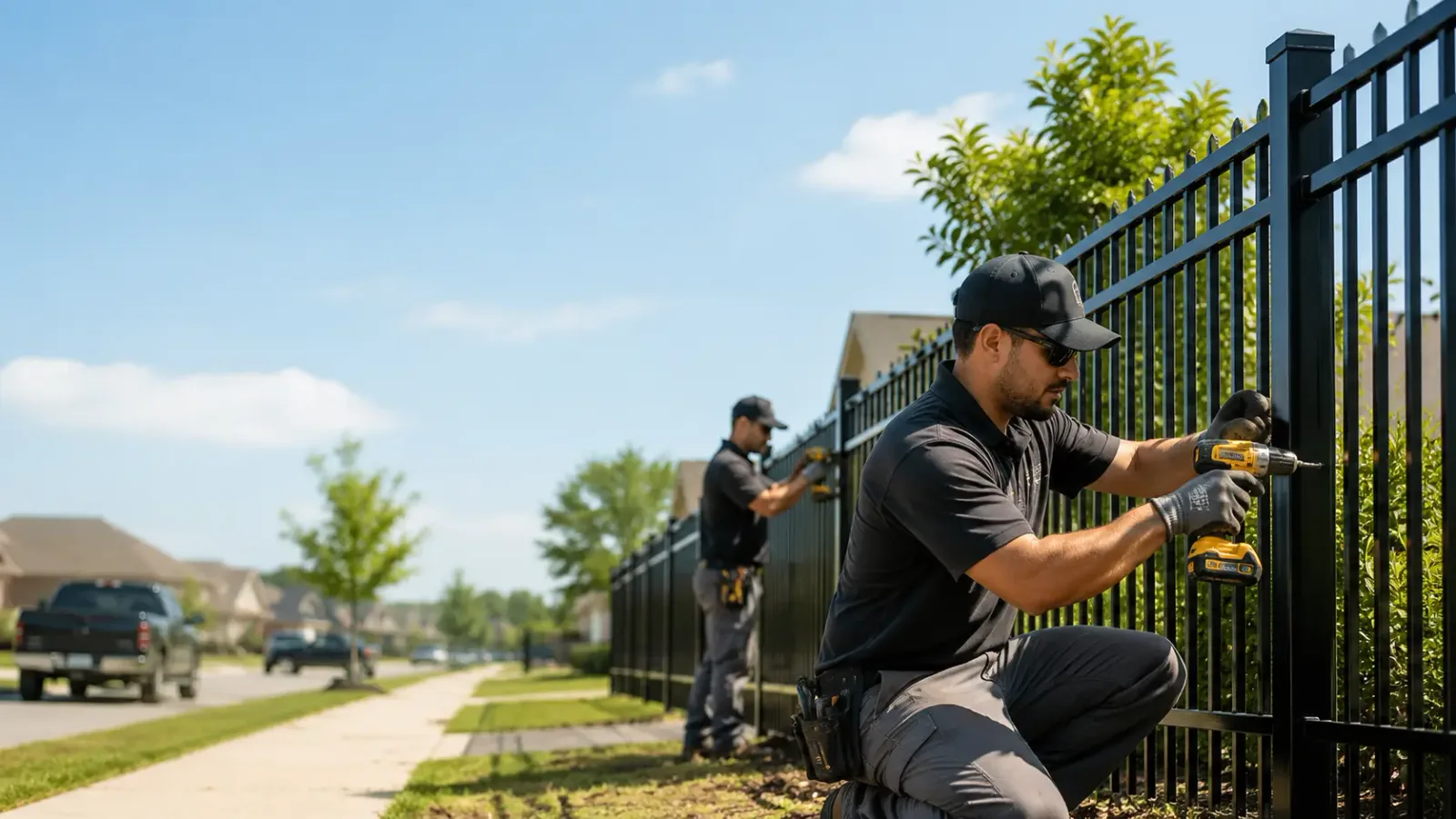 Metal Fence Installation in Sapphire, NC